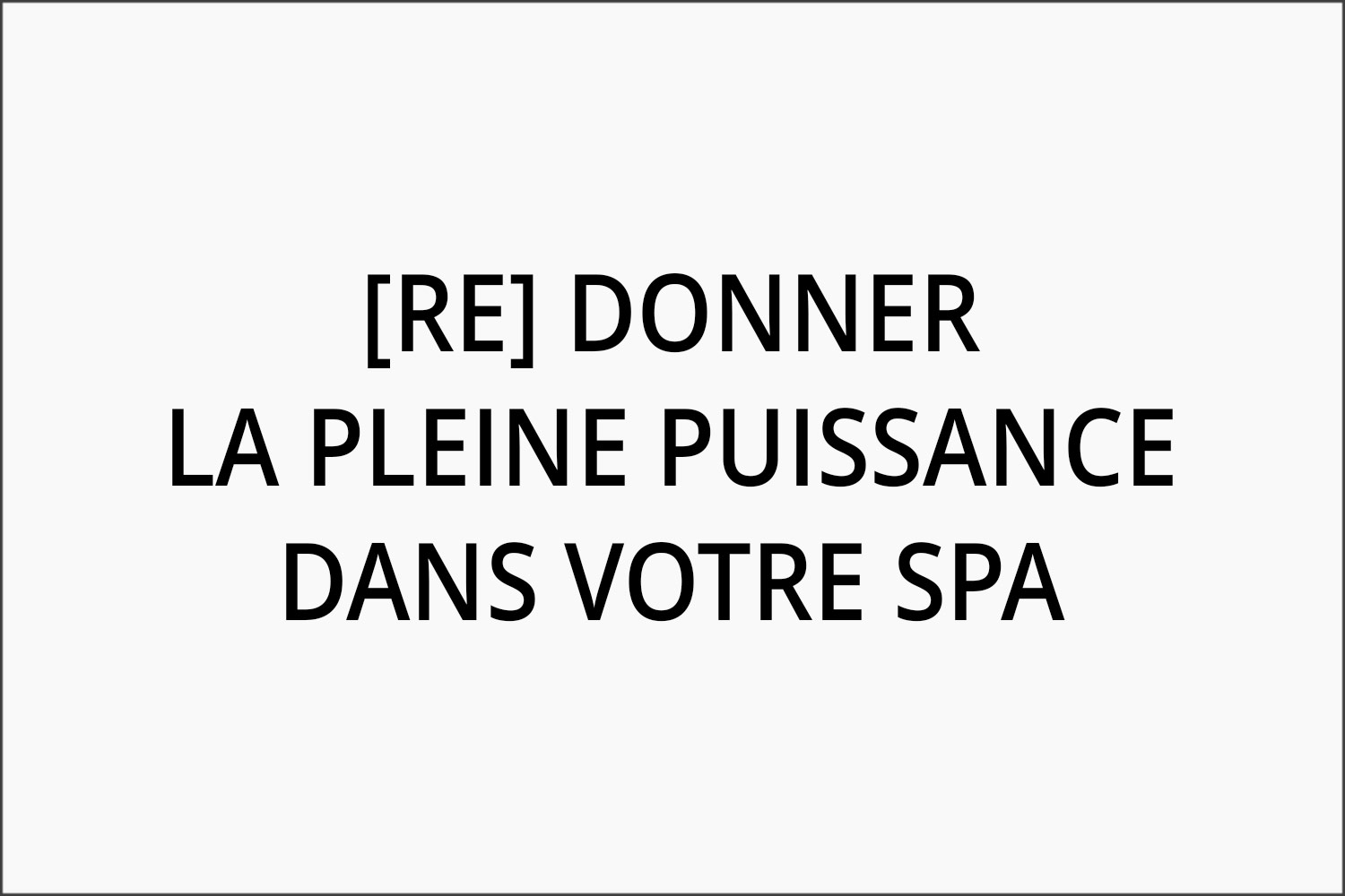 Conférence Spa : Les grandes causes d’échecs dans l’exploitation d’un spa en 2025