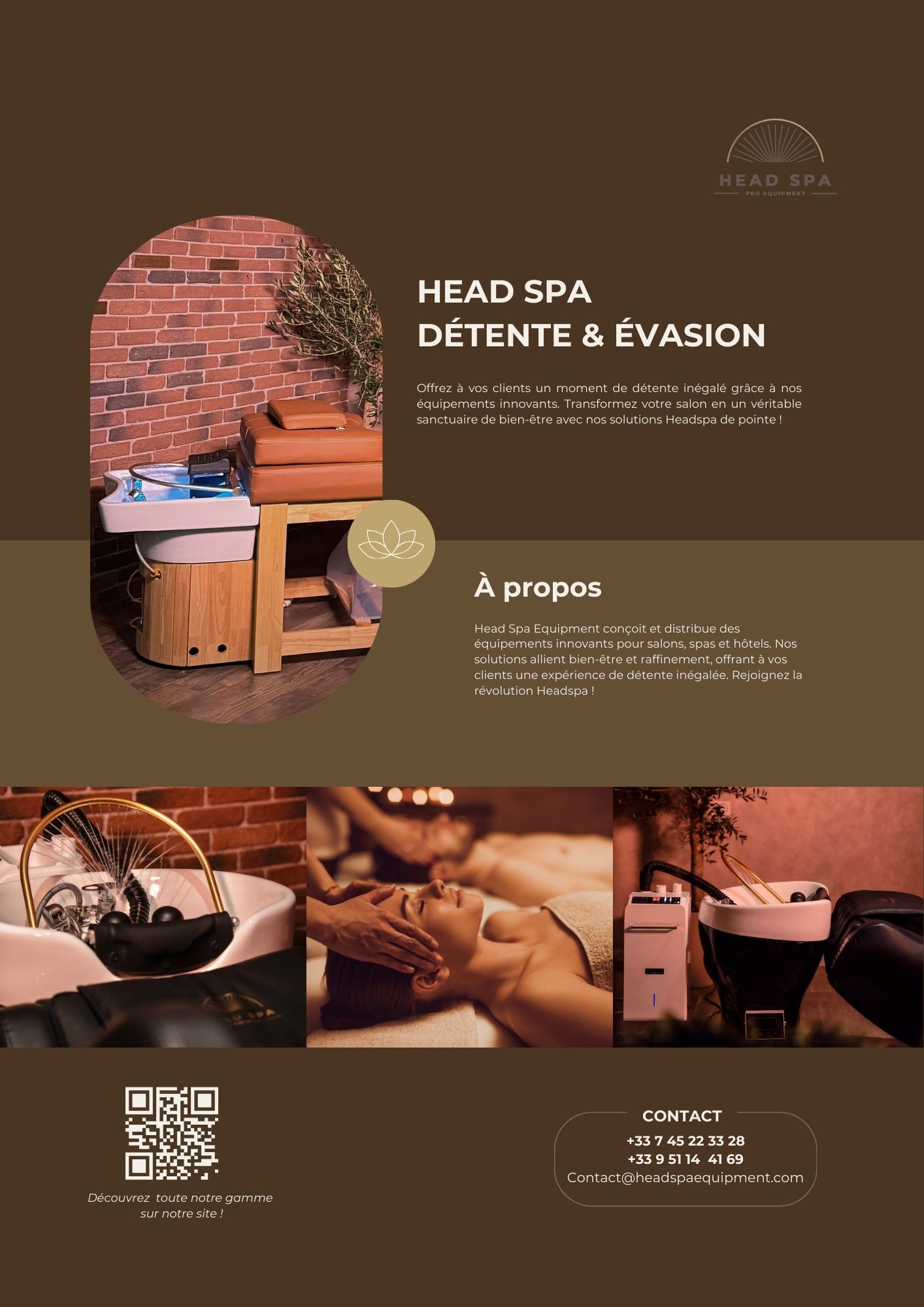 HEAD SPA EQUIPMENT PRO BY SHS BEAUTY FRANCE